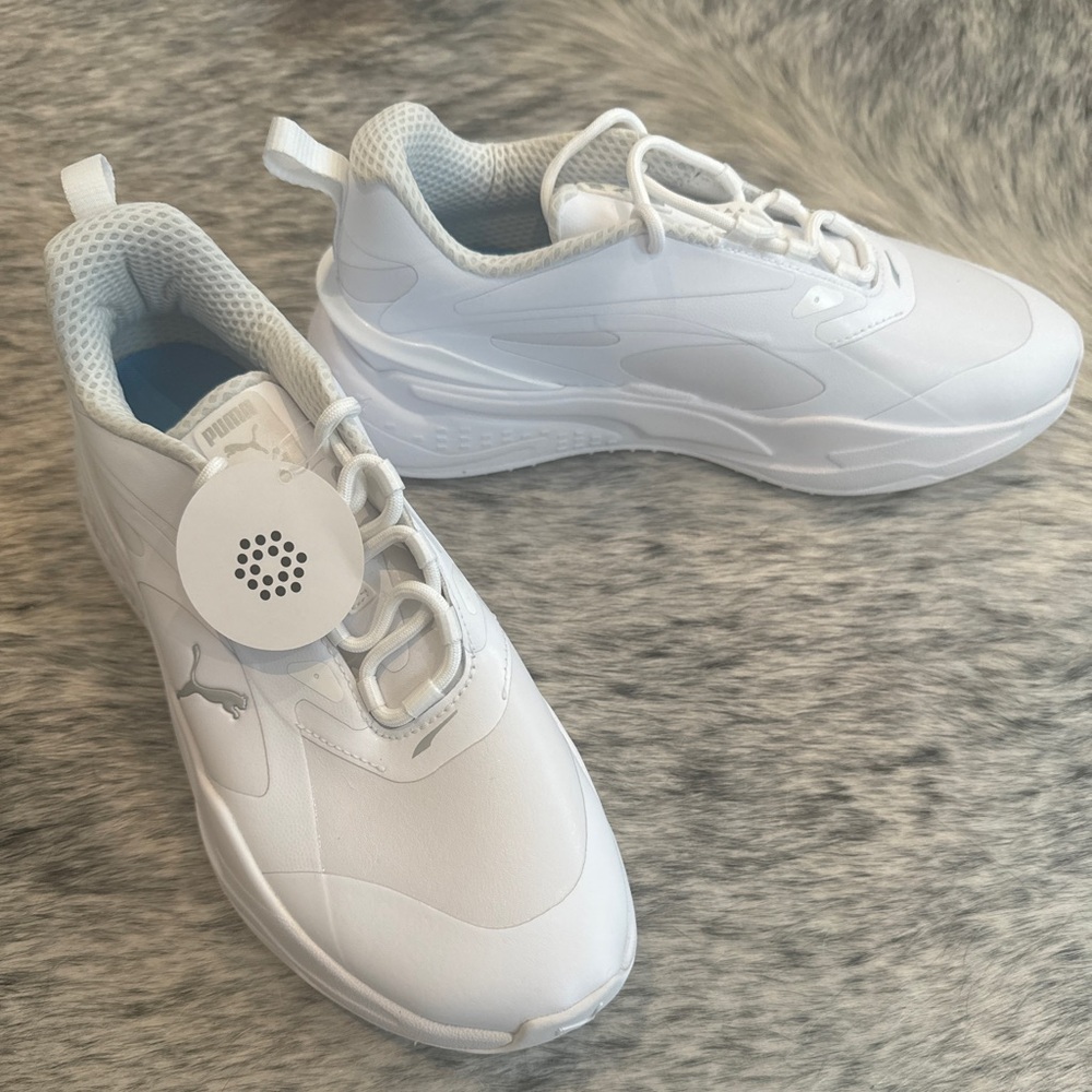 White Puma shoes